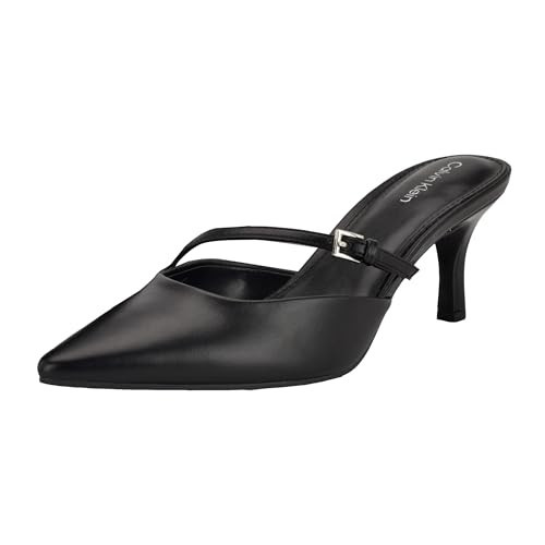 Calvin Klein Women's Jansy Heeled Sandal, Black 003, 9.5 | Amazon (US)