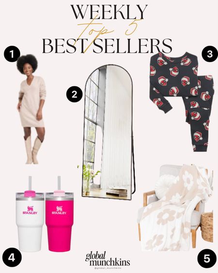 This weeks beater sellers! Mirror, blanket and Pjs are still one sale! I love this winter dress and the Stanley two pack are perfect for gifts !

#LTKHoliday #LTKsalealert #LTKfamily