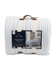 3pc Striped Comforter Set | TJ Maxx