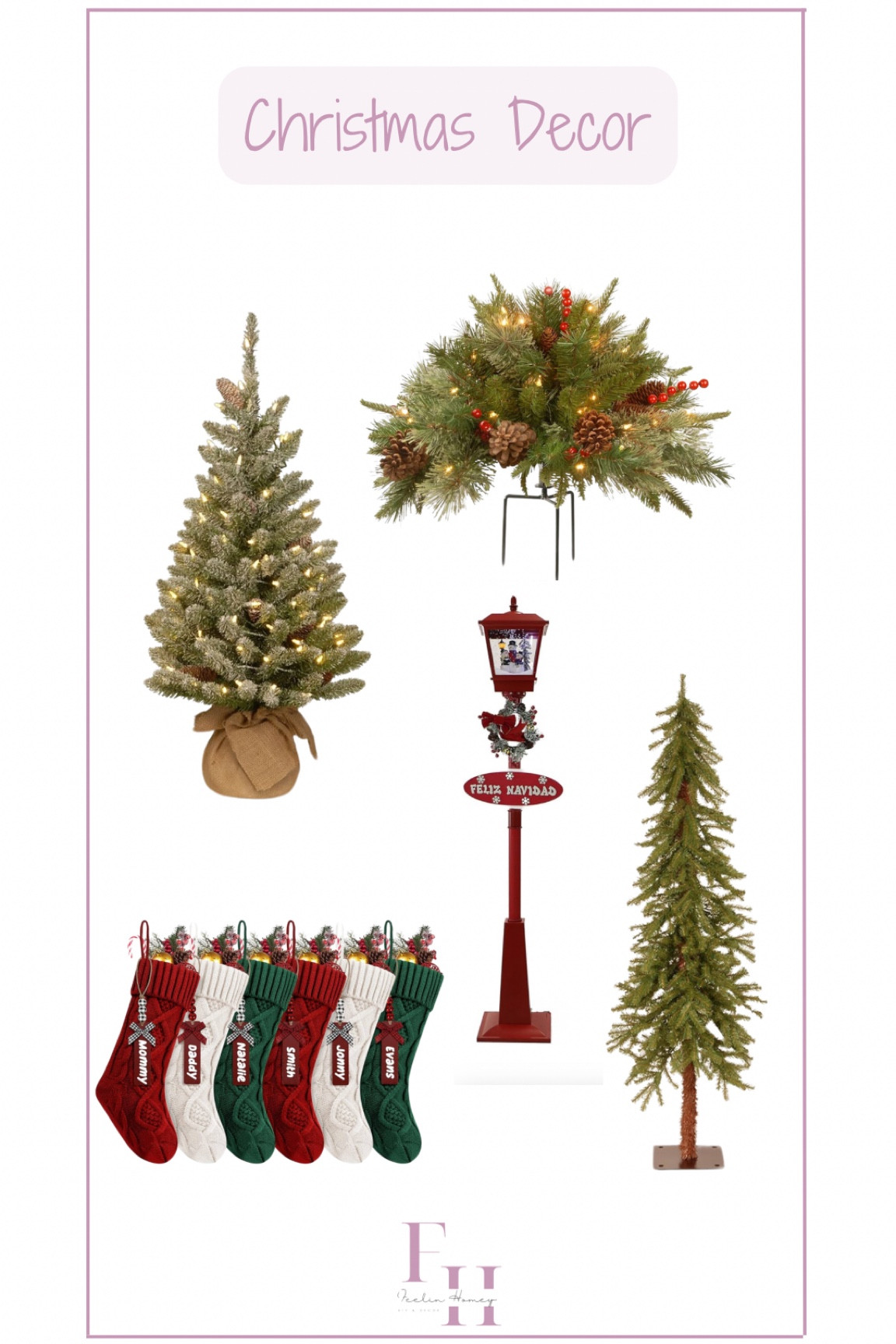 Traditional Christmas decorations

#LTKSeasonal #LTKHoliday #LTKHome