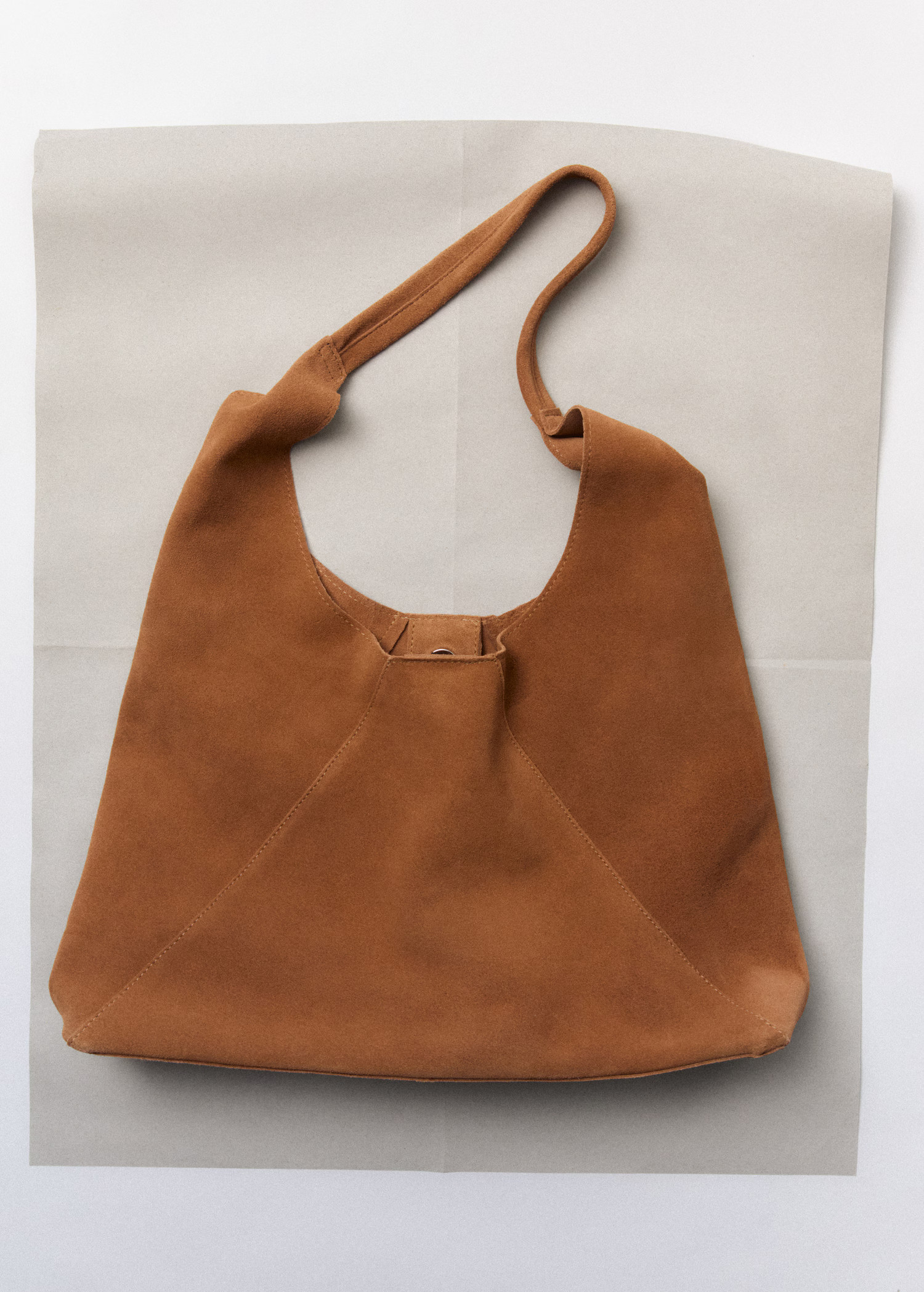 Suede shoulder bag - Women | MANGO USA | Mango (US/MX/AU)
