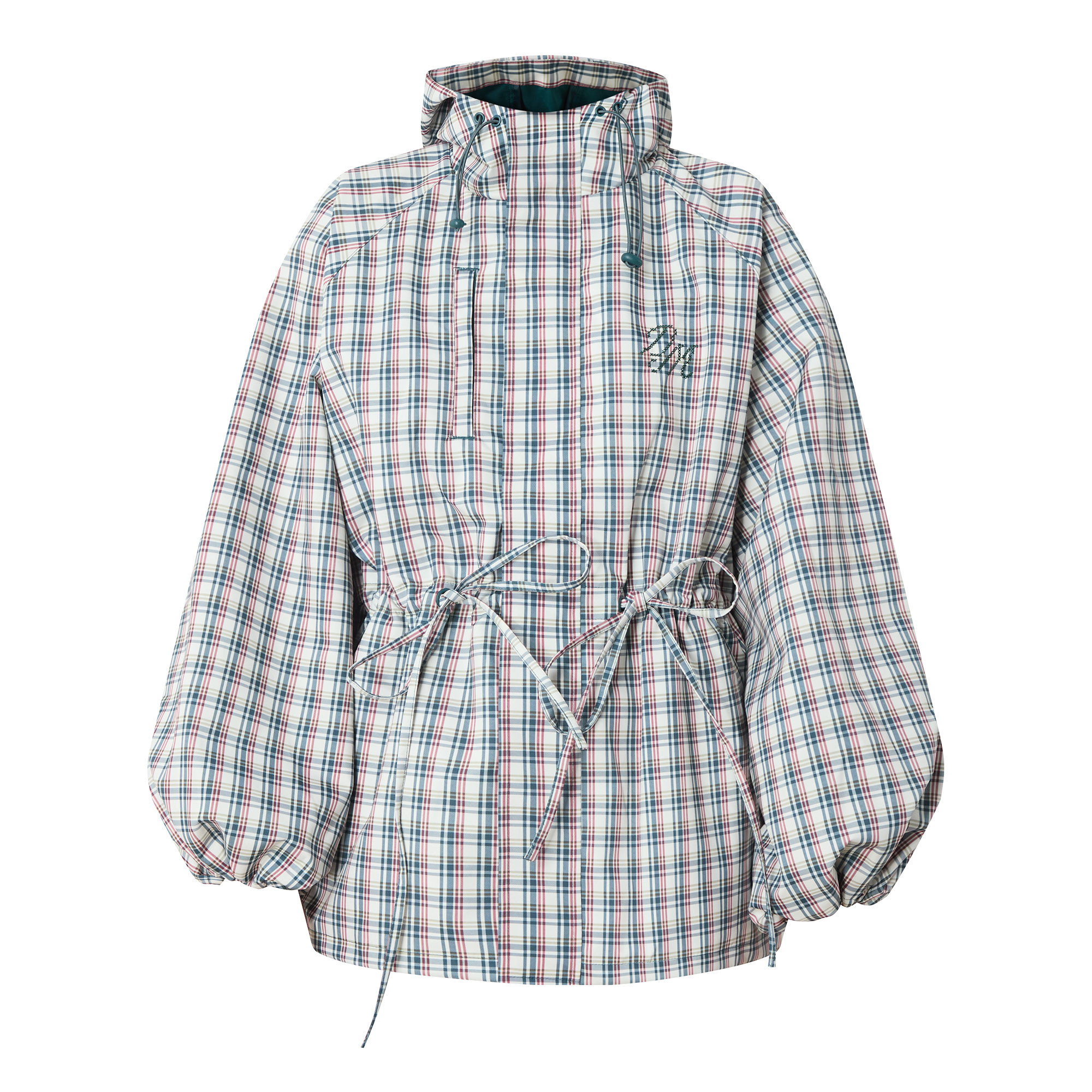 DAMSON MADDER Liu Elderberry Check Raincoat - Multi | Brown Thomas (IE)