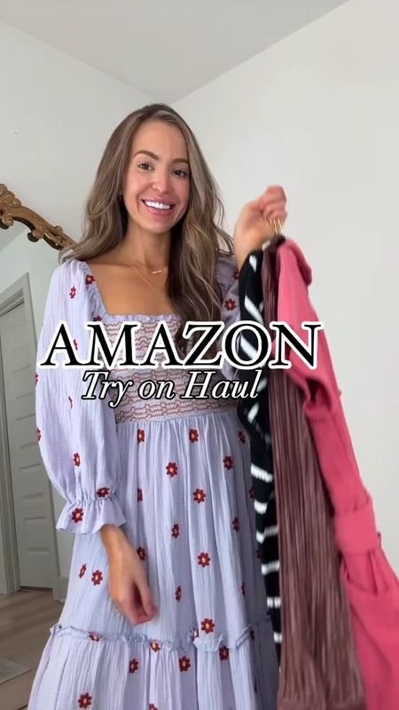 Amazon try on haul, spring dresses #amazonfinds #amazonn

#LTKstyletip #LTKfindsunder50 #LTKsalealert