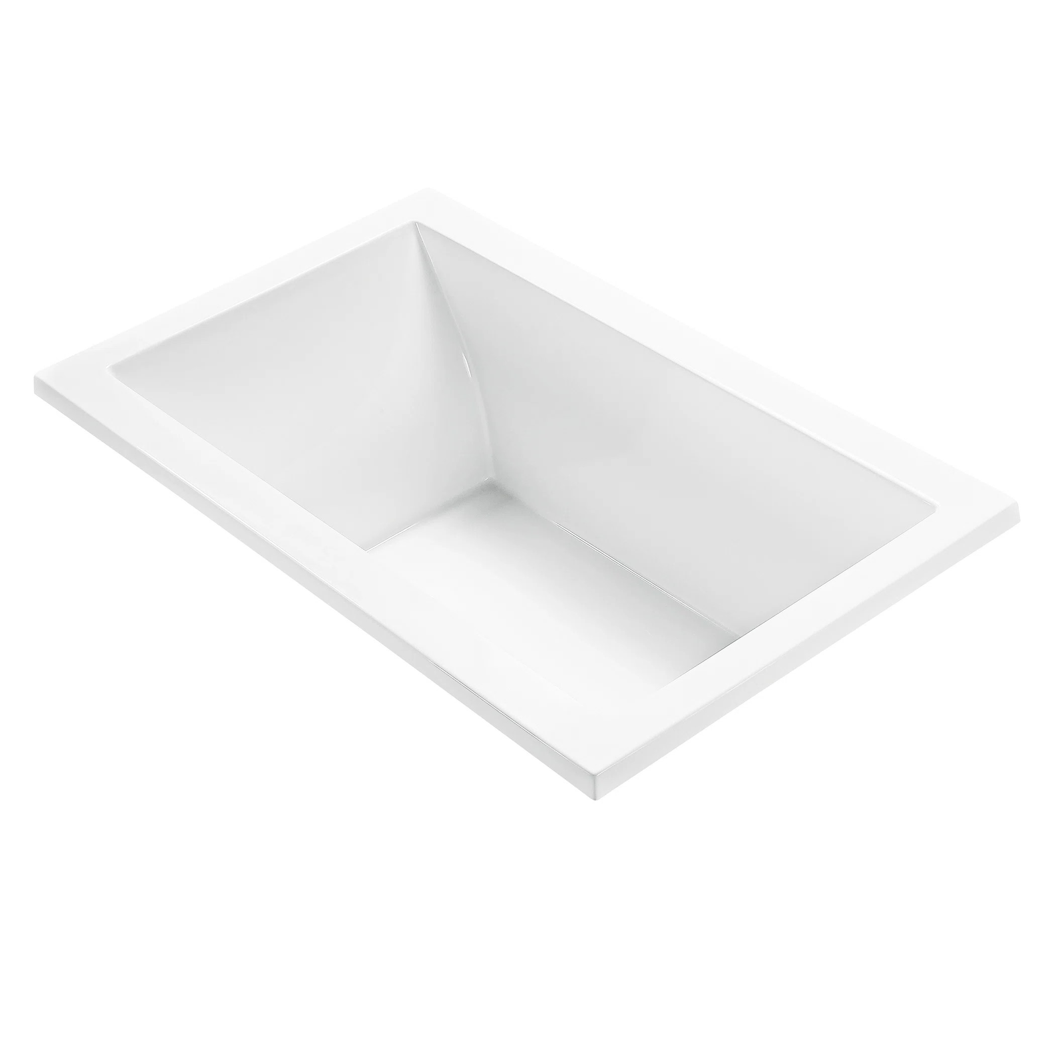 Reliance® 60" Soaking Bathtub MBSCR6036-WH-DI | Wayfair North America