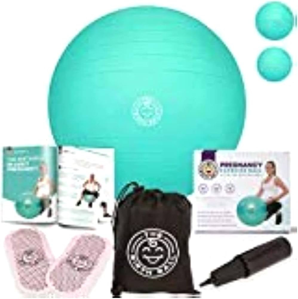 The Birth Ball - Birthing Ball for Pregnancy & Labor - 18 Page Pregnancy Ball Exercises Guide by ... | Amazon (US)