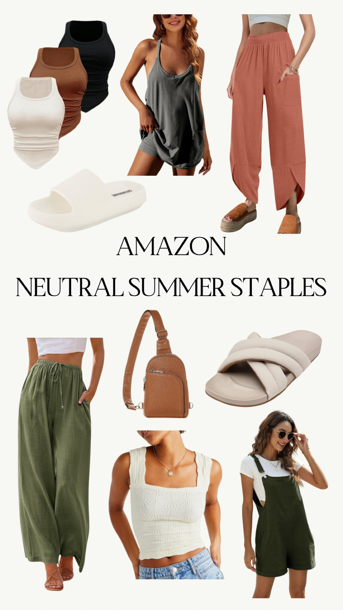 Neutral Amazon summer staples 

#LTKFindsUnder50 #LTKSeasonal
