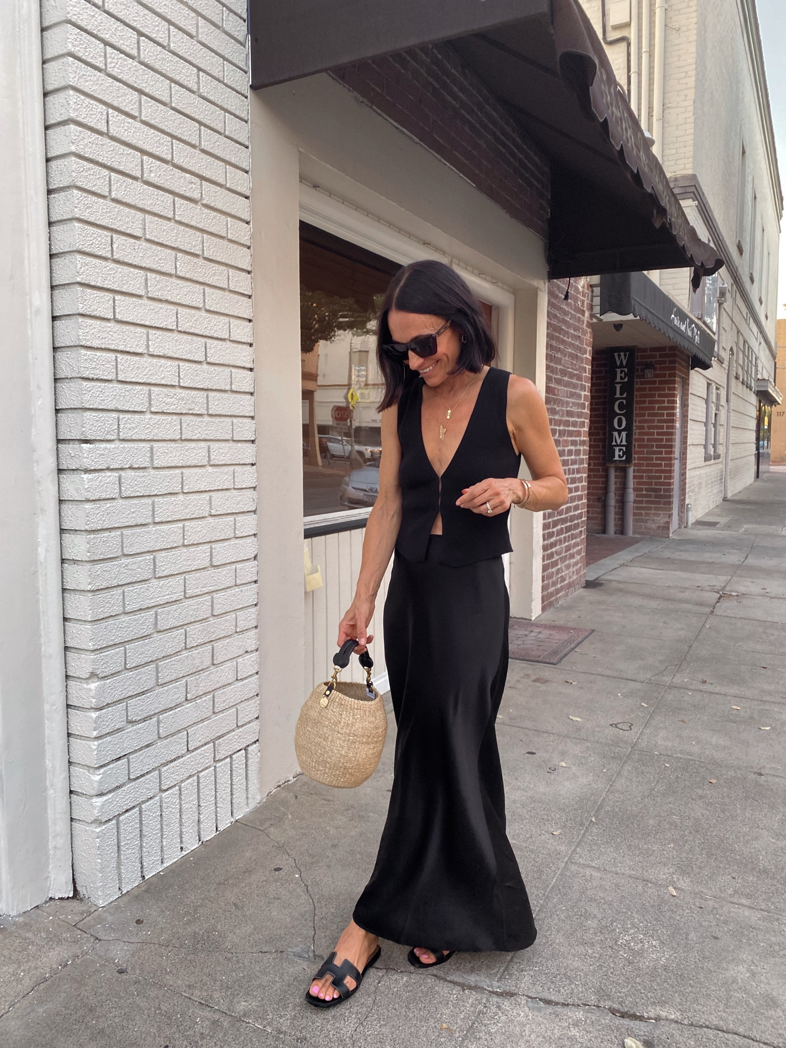 Silk skirt is 20% off for 3 days 
Can easily dress this up or down for fall 

#LTKsalealert