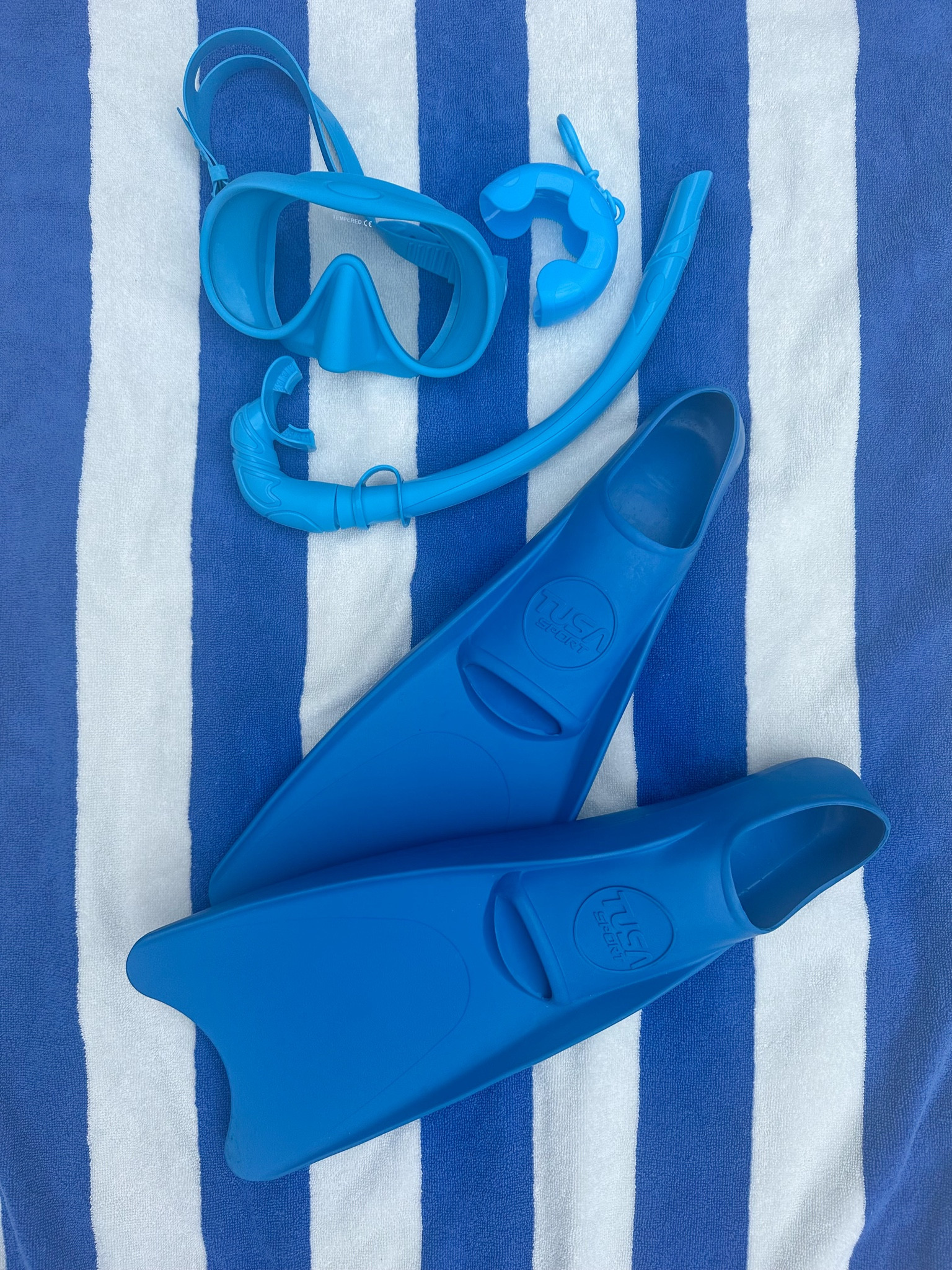 Blue snorkeling mask 
Blue dive mask
Blue snorkel
Blue snorkeling fins 
Blue dive fins 

#LTKSwim #LTKFindsUnder50 #LTKTravel