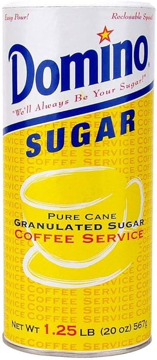 Domino Pure Cane Sugar Canister, 20oz | Amazon (US)