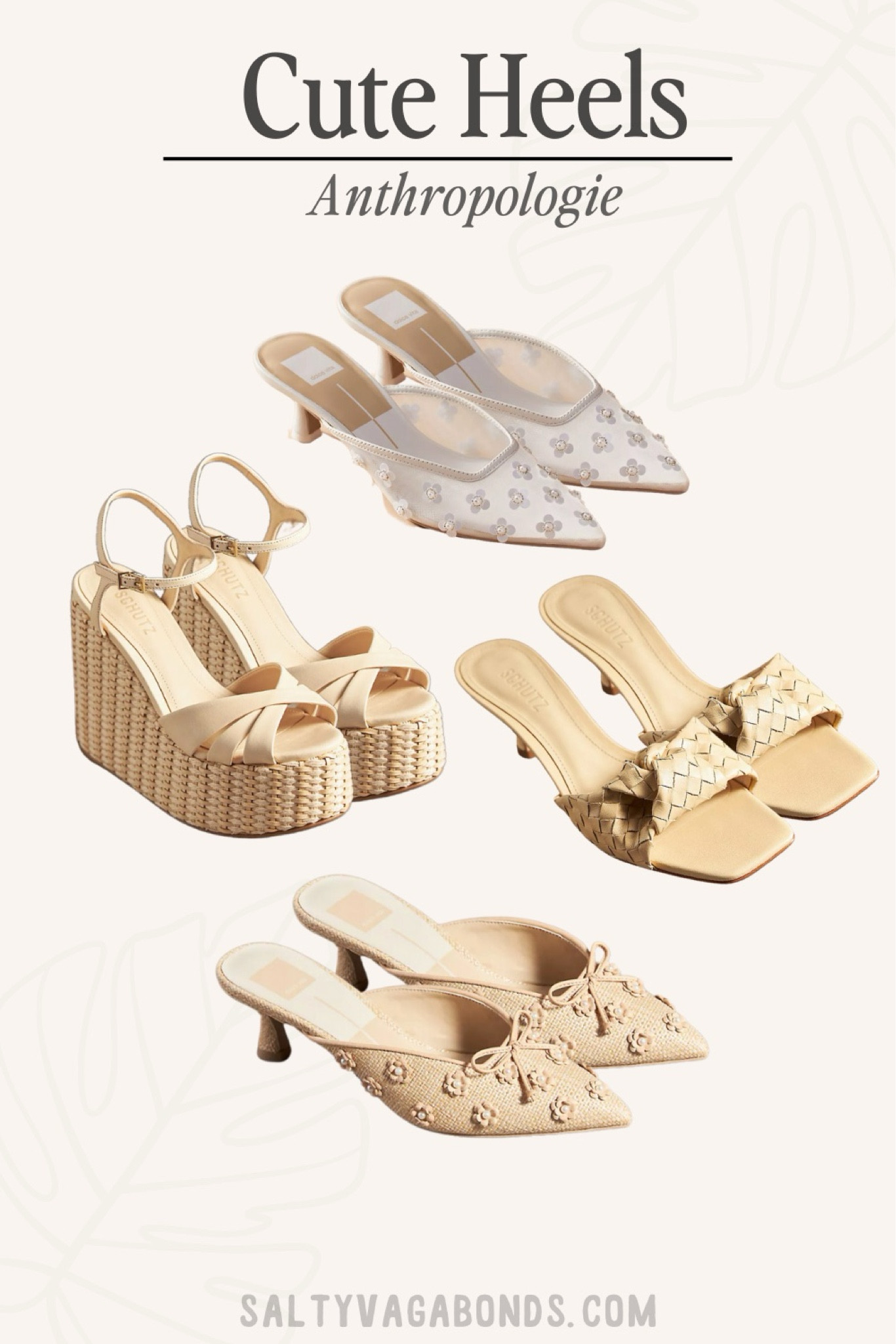 The cutest Anthropologie heels to add into your vacation outfits and summer wardrobes this year! Follow for more posts just like this!!






Anthropologie, heels, woven heels, wedges, woven wedges, kitten heels, flower heels, boho heels, boho outfit ideas, boho fashion, fashion finds, Ltk fashion, Anthropologie finds, Hawaii, Hawaii outfits, Hawaii vacation outfits, Hawaii vacation, Hawaii dress, Summer outfits, vacation outfits, vacation outfits beach, what to wear in Oahu, Hawaii picking list, big island, hawail outfits for plus size, island vacation outfits for women, women outfit, summer vibes, summer vacation clothes, heels for Hawaii, vacation outfit inspiration, retro outfit, ltk fashion, cute outfits, fashion finds, ltk finds,  vacation outfit, 

#LTKStyleTip #LTKShoeCrush #LTKU