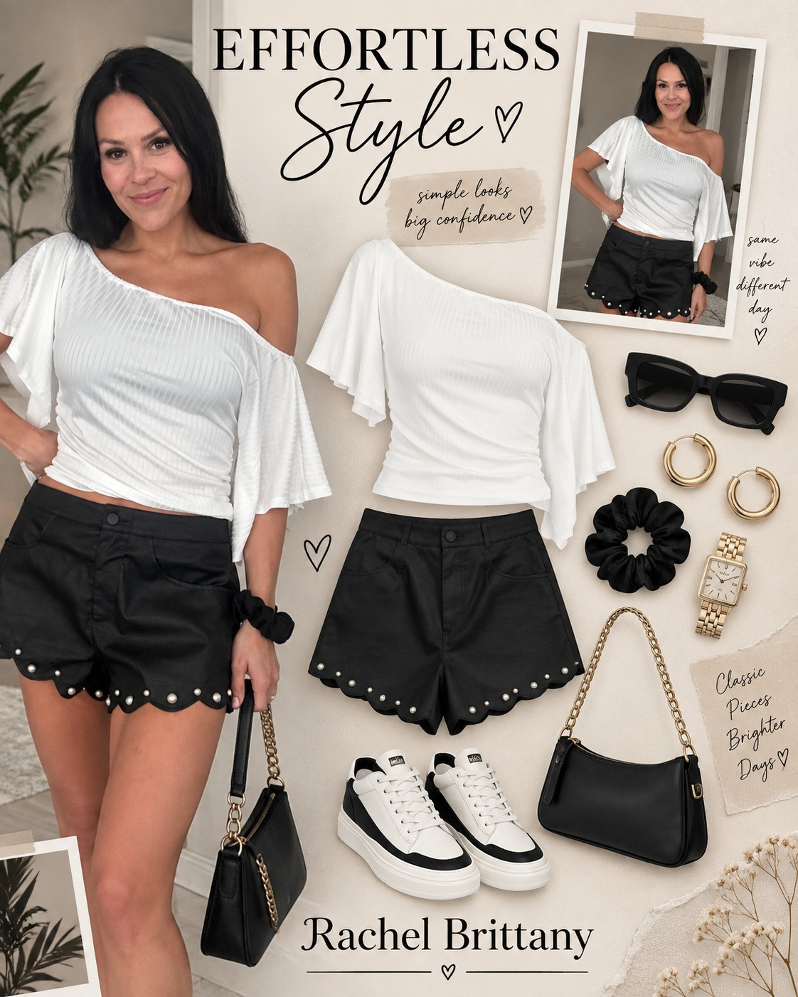 Achieved effortless style with this chic look. Perfect for any day! #SimpleAndStylish
 

 #LTKvlog #LTKU #LTKSaleAlert