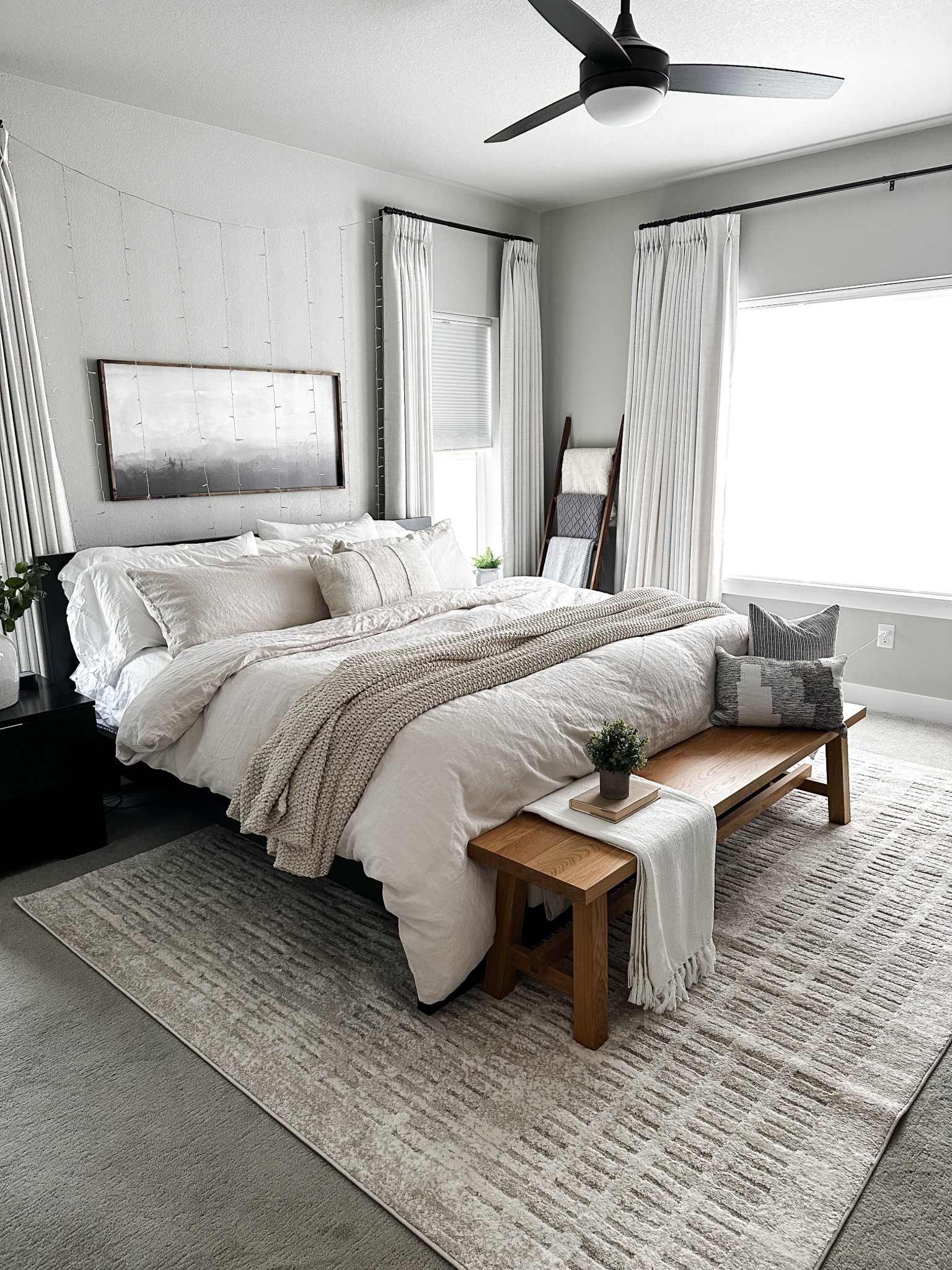 Neutral bedroom furniture, rug, and decor 

#LTKHome #LTKSaleAlert #LTKStyleTip