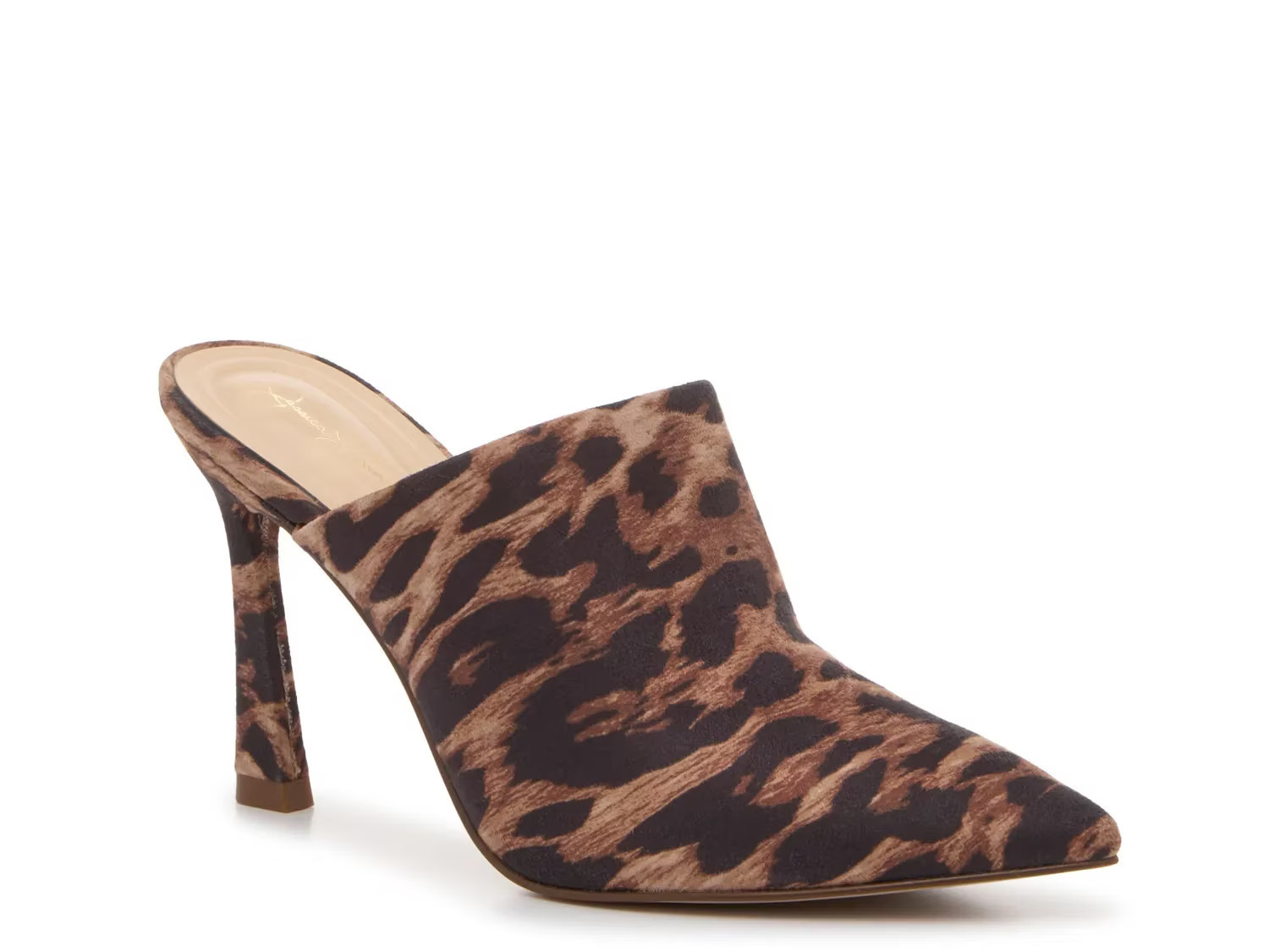 Jessica Simpson Ziria Mule | Women's | Tan/Black Leopard Print | Size 6 | Pumps | DSW