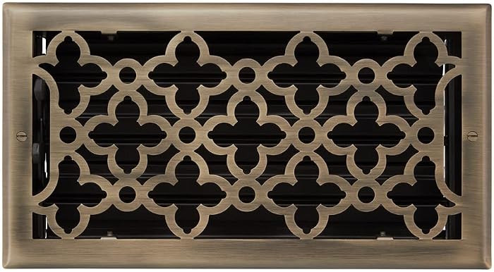 Signature Hardware 445778 Ballas Steel Wall Register - 6" x 12" | Amazon (US)
