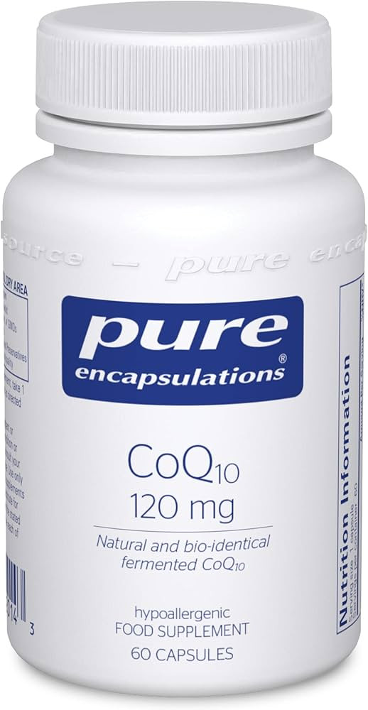 Pure Encapsulations - CoQ10 120mg - Coenzyme Q10 in its biologically Active Form - Boost Immune S... | Amazon (UK)
