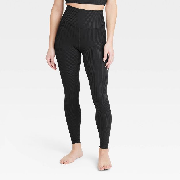 Women's Ultra High-Rise Rib Leggings - All in Motion™ | Target