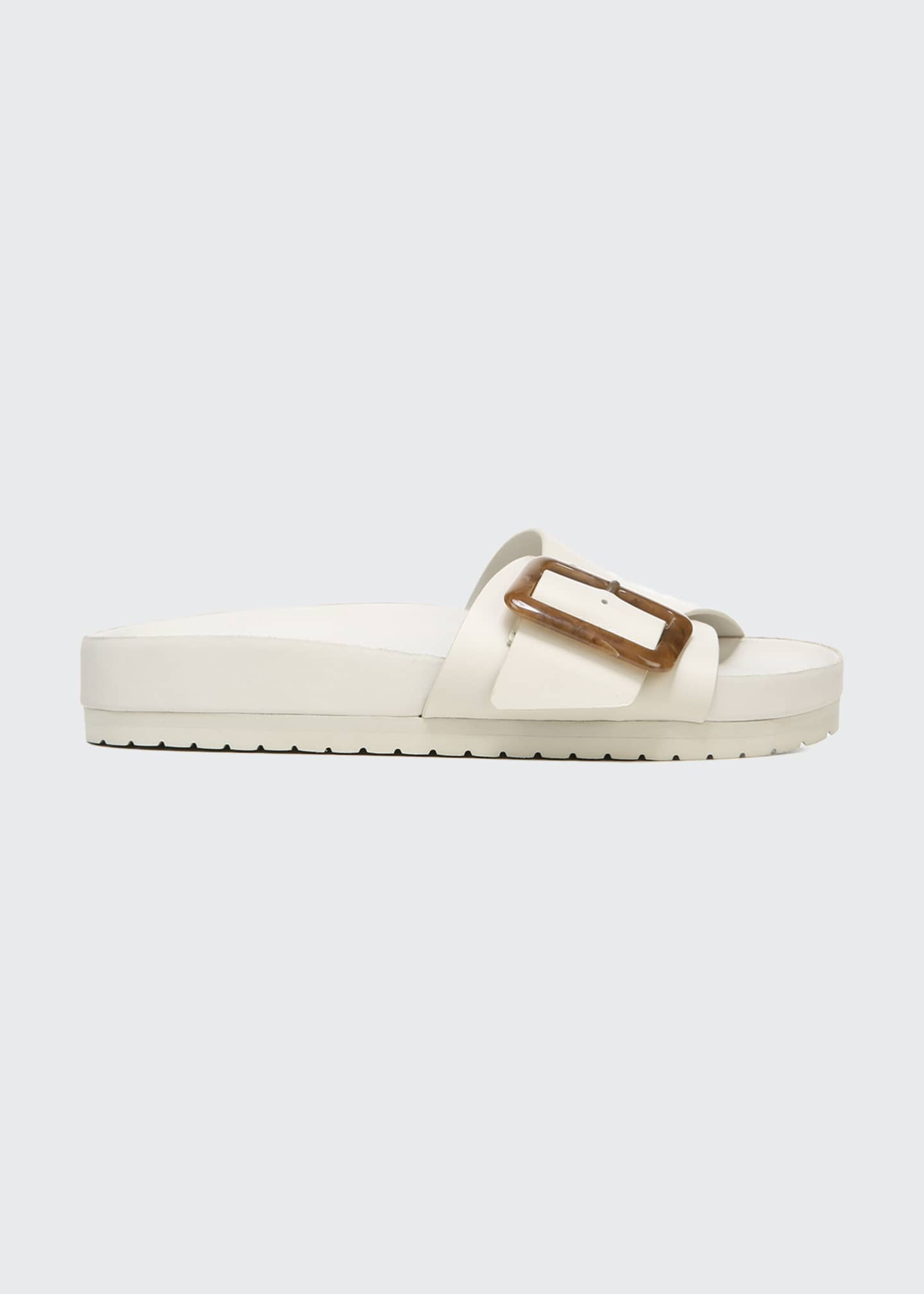 Vince Grant Leather Buckle Platform Sandals | Bergdorf Goodman