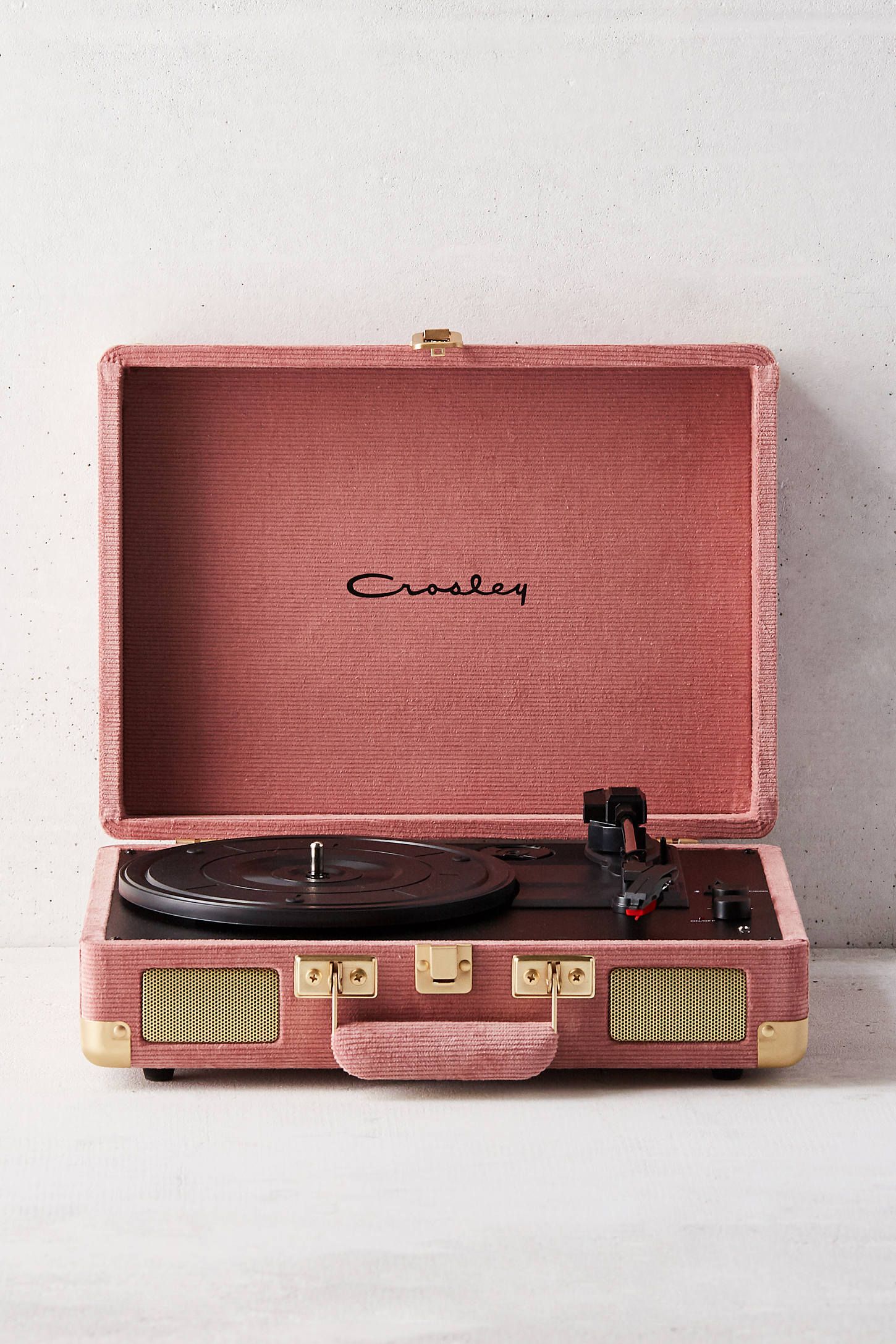 Crosley UO Exclusive Corduroy Cruiser Bluetooth Record Player | Urban Outfitters (US and RoW)