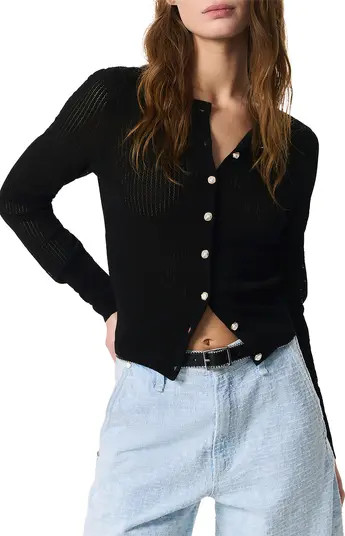 Molly Open Knit Cardigan | Nordstrom