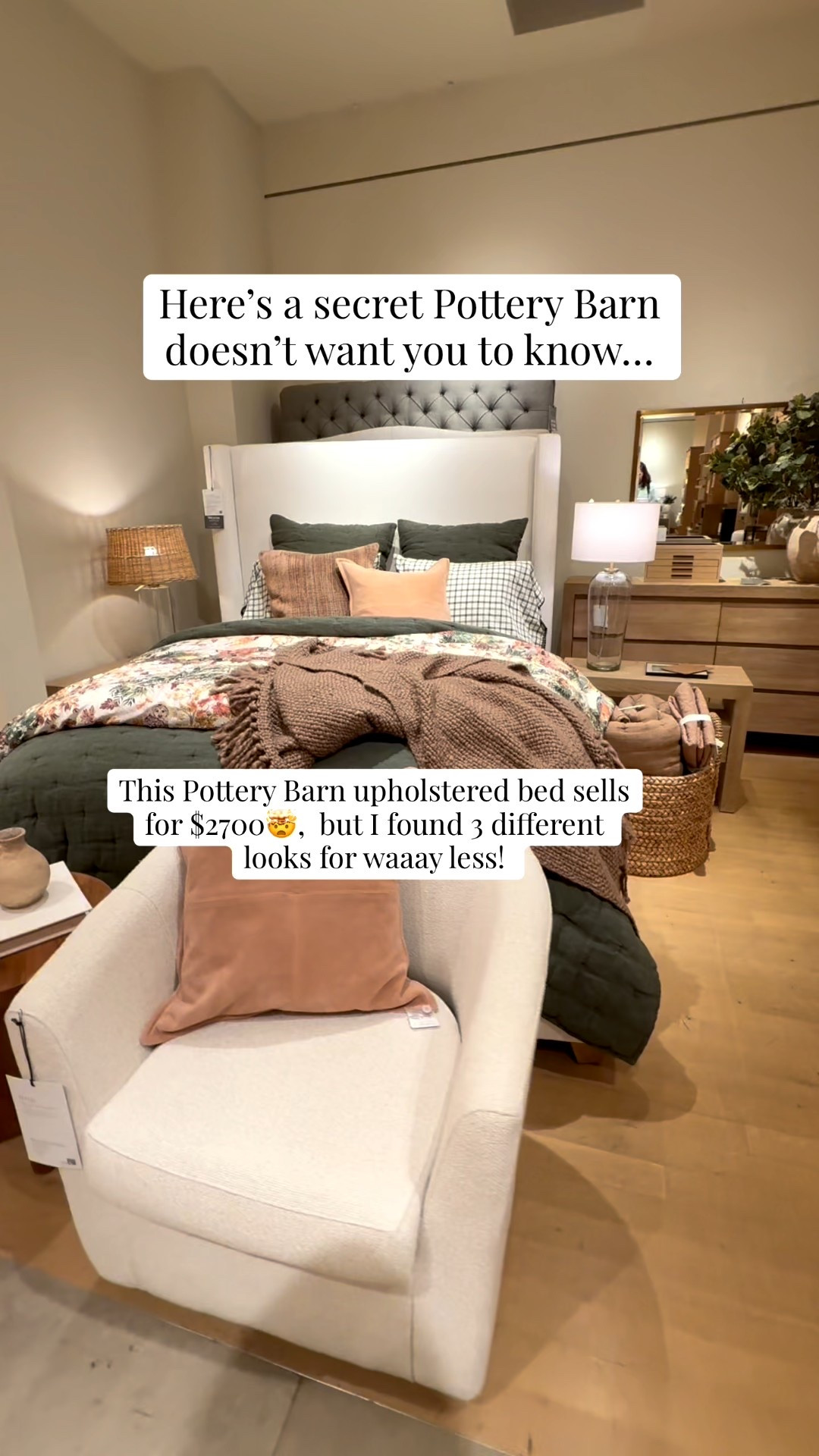 Check out all the looks for less by clicking the thumbnails! Bedroom furniture, pottery barn, looks for less, designer inspired, designer looks for less, affordable bedroom furniture, bed, upholstered bed, upholstered bed frame, bed frame, bedroom, bed frame and headboard, upholstered bed, modern farmhouse bedroom

#LTKSaleAlert #LTKHome