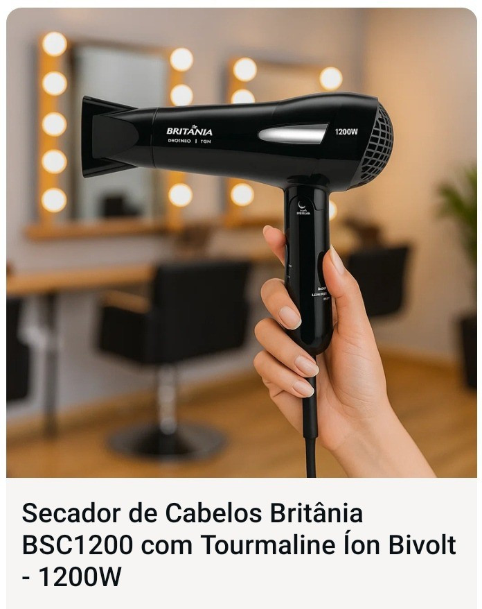 Secador Britânia 

#LTKbrasil #LTKbeleza #LTKpromo