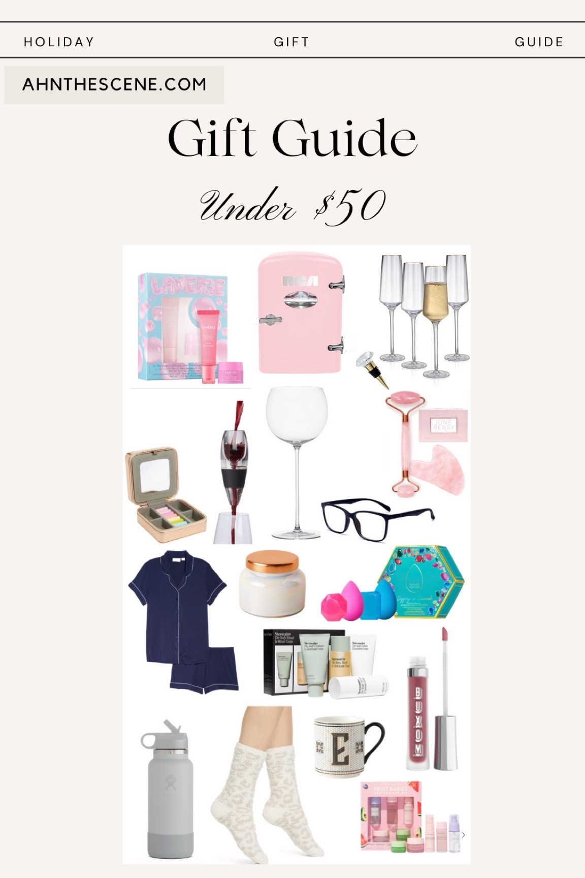 Gift guide for her under $50

#LTKHolidaySale #LTKHoliday #LTKGiftGuide