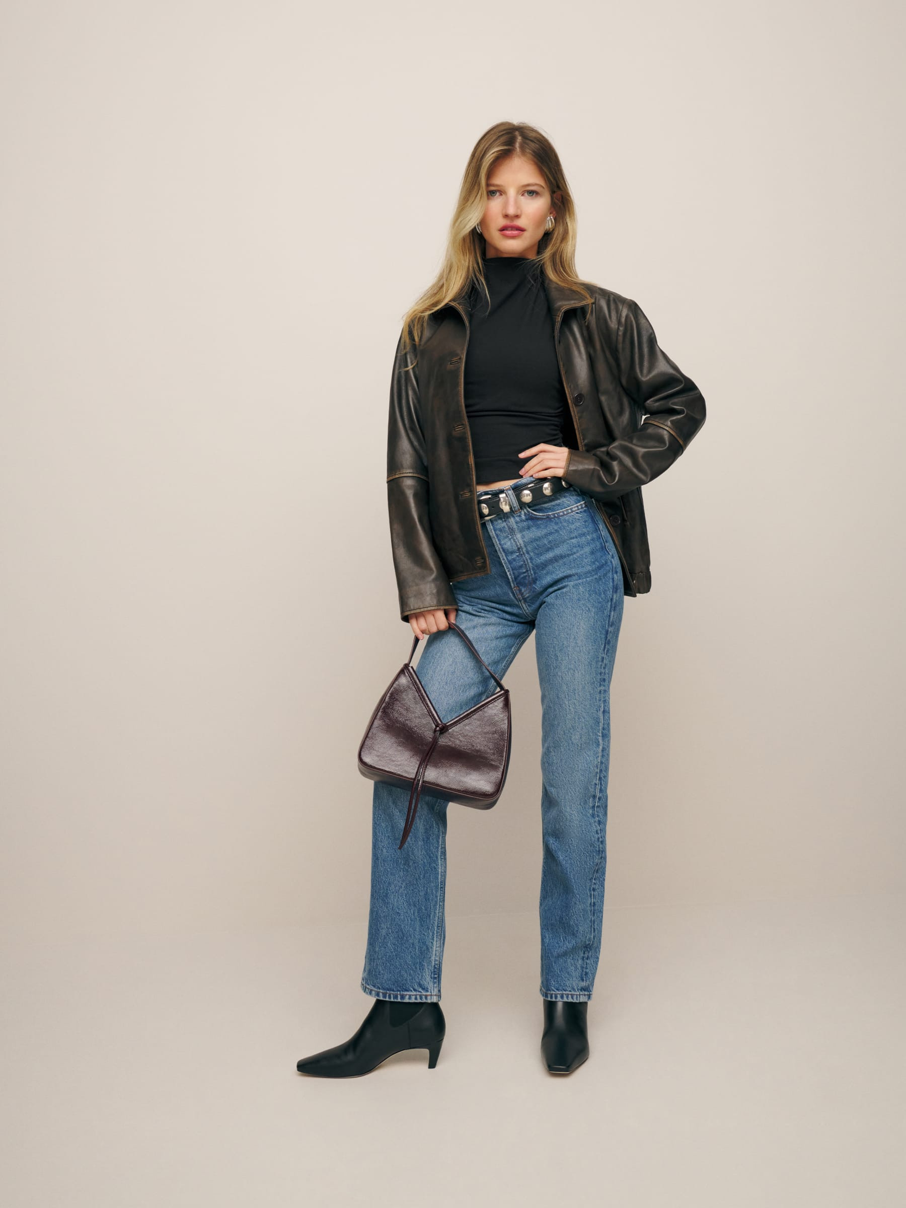 Lindy Knit Top | Reformation (Global)