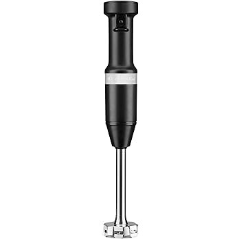 KitchenAid Variable Speed Corded Hand Blender KHBV53, Matte Black | Amazon (US)