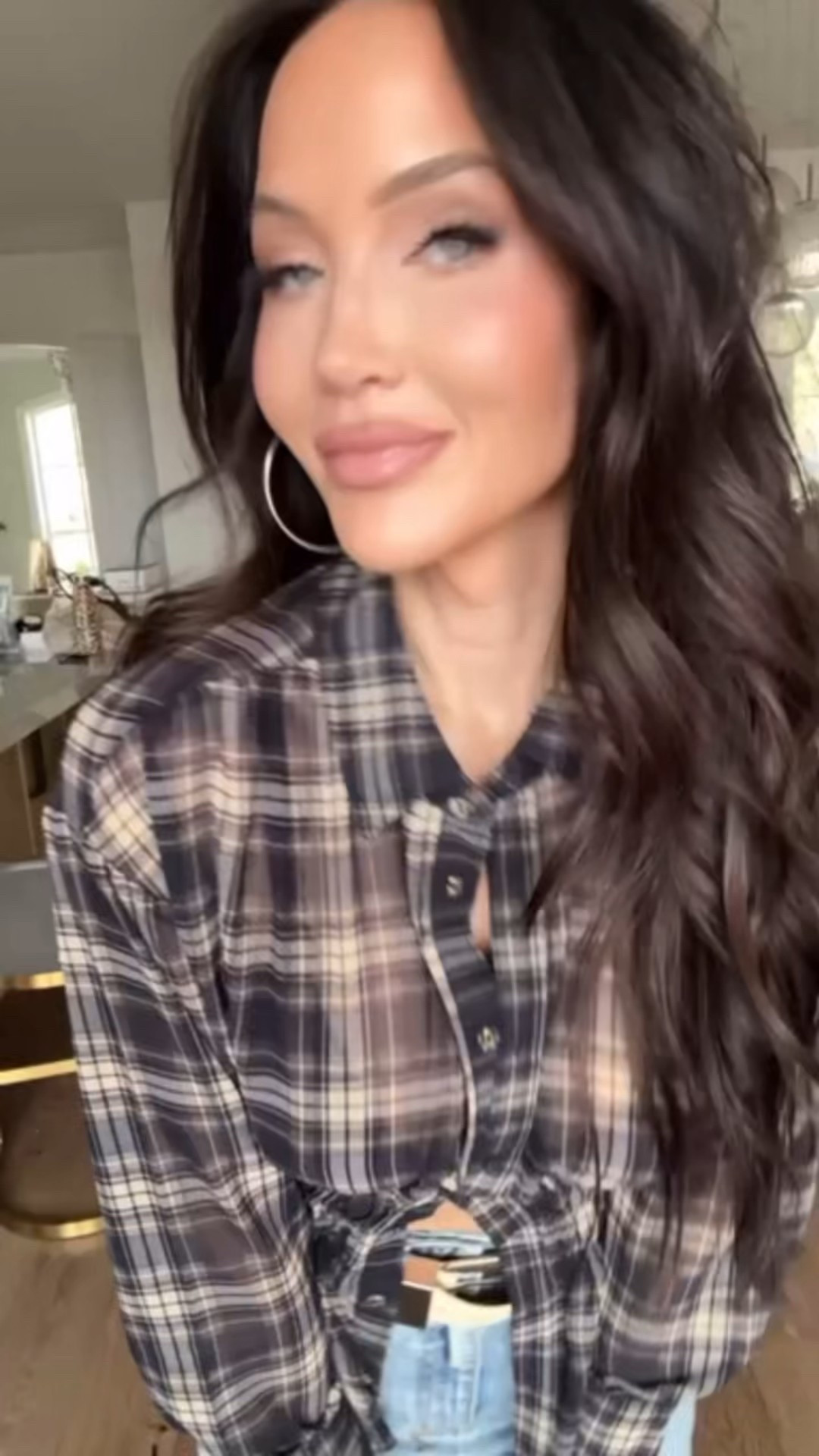 These non stretch jeans have the best high waist fit!  The destroyed denim is out but the newest wash is linked, exact same fit. I’m in a size 26. 
Top has the cutest hidden elastic empire waist to flatter your figure. Can be buttoned all the way down. 
Purse is on sale and going to be so so cute for spring and summer  

#LTKootd #LTKNYFW #LTKstorytime