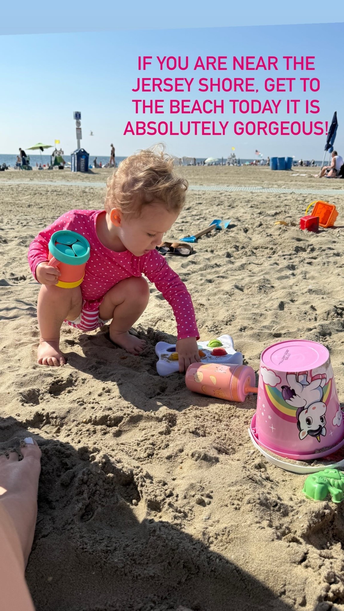 IF YOU ARE NEAR THE JERSEY SHORE, GET TO THE BEACH TODAY IT IS ABSOLUTELY GORGEOUS!

#LTKSeasonal #LTKFamily #LTKU