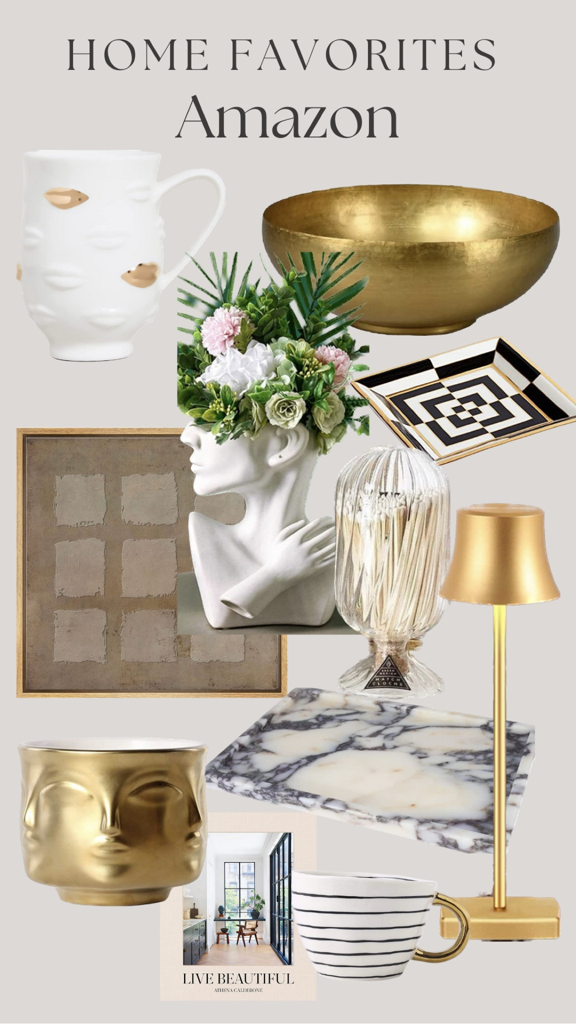 Amazon home favorites 
lamp, gold decor, brass decor, wall art, marble, marble decor

#LTKstyletip #LTKhome #LTKFind