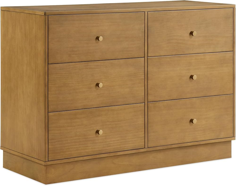 Delta Children James 6 Drawer Dresser with Interlocking Drawers | Amazon (US)