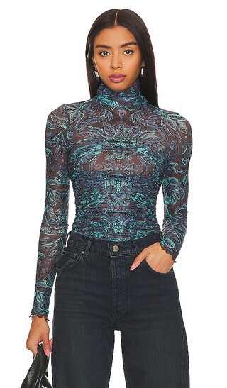 x Intimately FP Under It All Printed Bodysuit In Southwest | Revolve Clothing (Global)