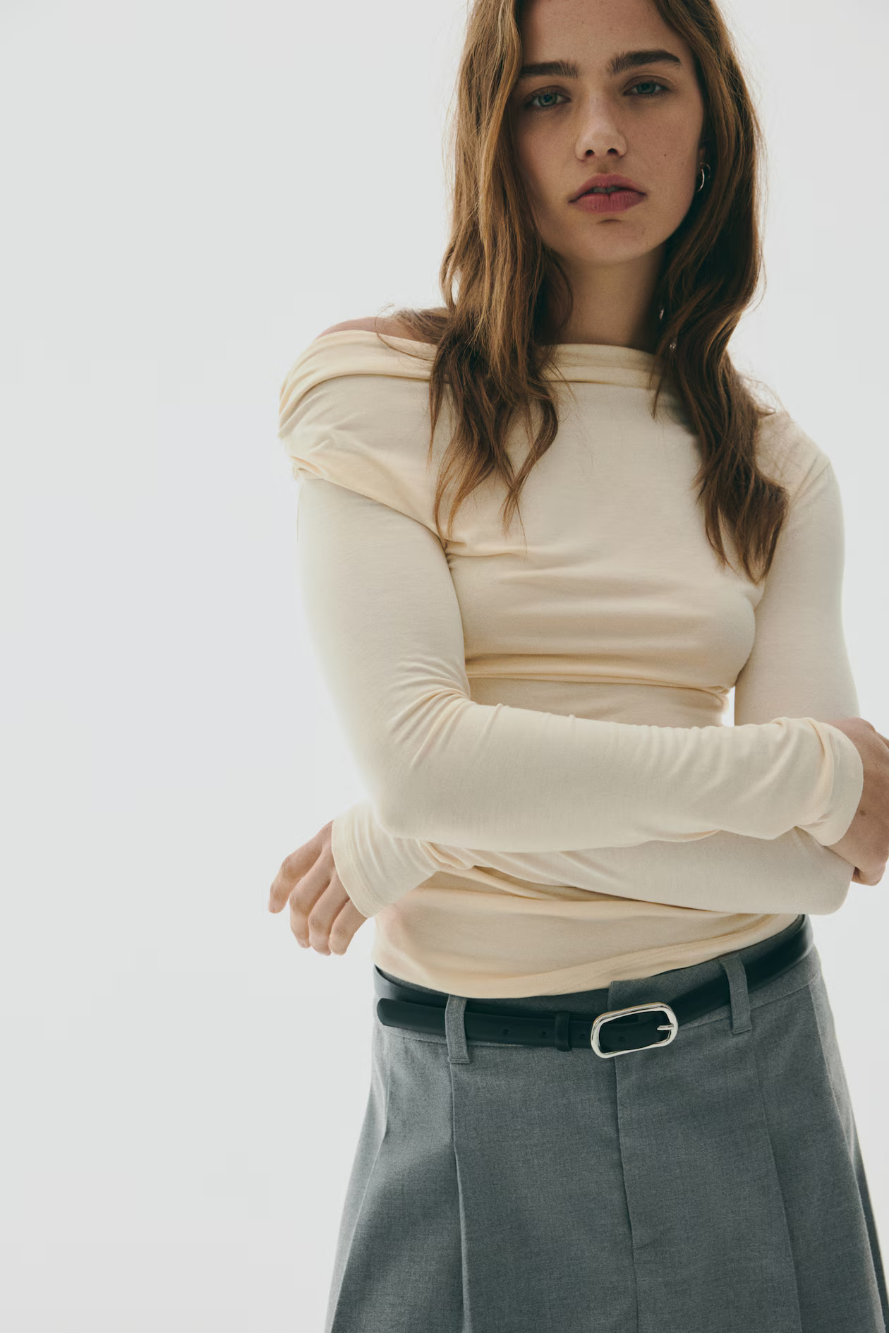 Draped One-Shoulder Top | H&M (US + CA)