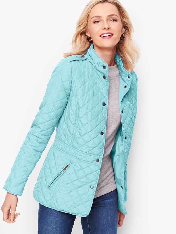 Diamond Quilted Jacket | Talbots