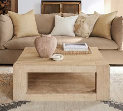 Rockport Square Reclaimed Wood Coffee Table (44") | Pottery Barn (US)