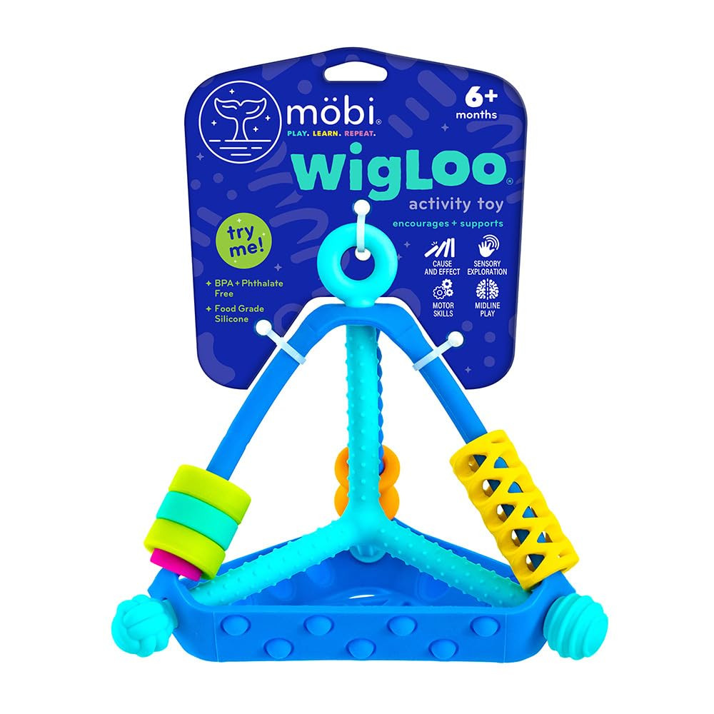 Mobi Wigloo Activity Toy - Sensory Activities for Toddlers and Kids, Teething Toy Made with Food ... | Amazon (US)
