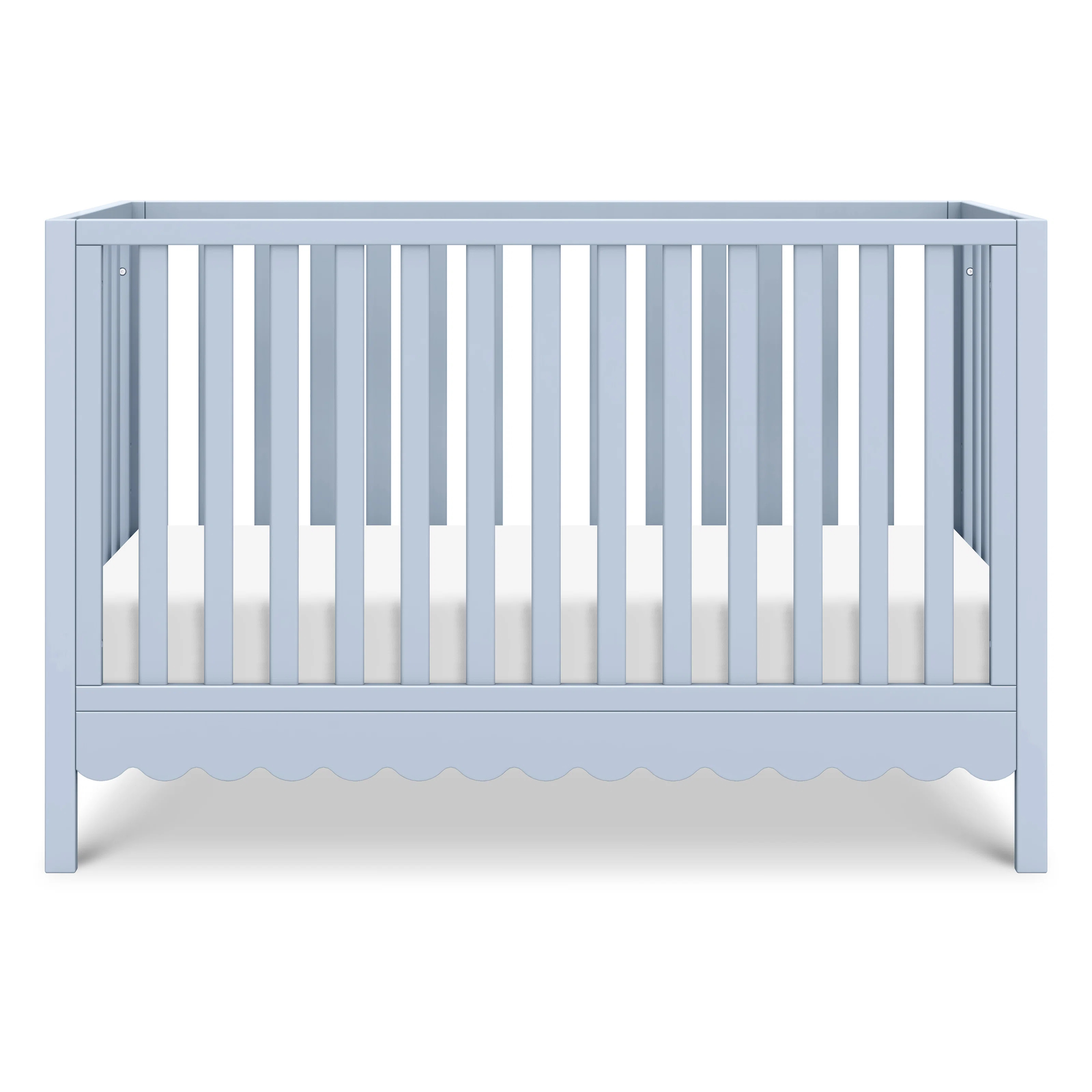 Sammy Scallop 4-in-1 Convertible Crib | Wayfair North America