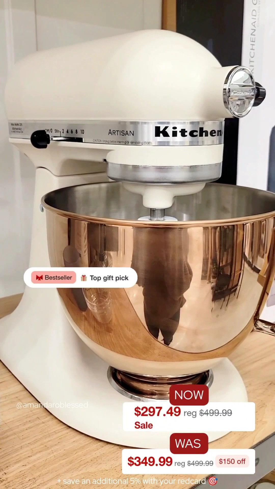 KitchenAid 5qt Stand Mixer with Copper Bowl - a mixer is a great way to save time & energy in the kitchen 😉 Use it for the obvious mixing, baking, etc. BUT you can also use it for multiple purposes like shredding chicken 🤪 Again, save time & energy.. a win is a win 😍 Remember get a price drop notification if you heart a post/save a product 😉 

✨️ P.S. if you follow, like, share, save, or shop my post (either here or @coffee&clearance).. thank you sooo much, I appreciate you! As always thanks sooo much for being here & shopping with me 🥹 

| Hearth & Hand with Magnolia, hearth and hand, kitchen, kitchen essentials, mixing bowls, walmart home, target home, target finds, at target, modern kitchen, kitchen decor, kitchen gadgets, hearth and hand spring, hearth and hand magnolia, thanksgiving, thanksgiving dinner, thanksgiving table, Christmas decor, Christmas kitchen, Christmas gift, gifts for her, gifts for him, gifts for wife, gifts for gf, gift for husband, cookware, bakeware, target deals, kitchenaid mixer, kitchenaid stand mixer, kitchenaid attachments, kitchen accessories, kitchen appliances, kitchen aid, kitchenaid, kitchen aid mixer | 

#LTKCyberWeek #LTKGiftGuide #LTKHoliday #LTKdayinmylife #LTKgrwm #LTKootd #LTKfitnessgoals #LTKmorningroutine #LTKstorytime #LTKfoodie #LTKSeasonal #LTKOver40 #LTKMidsize #LTKTall #LTKTravel #LTKBaby #LTKmomlife #LTKselfcare #LTKvlog #LTKActive #LTKU #LTKHome #LTKSaleAlert #LTKPetite #LTKPlusSize #LTKParties #LTKFindsUnder50 #LTKFindsUnder100 #LTKStyleTip #LTKBeauty #LTKWorkwear #LTKSwim #LTKPets #LTKShoeCrush #LTKBump #LTKFamily #LTKMens #LTKItBag #LTKKids #LTKWedding