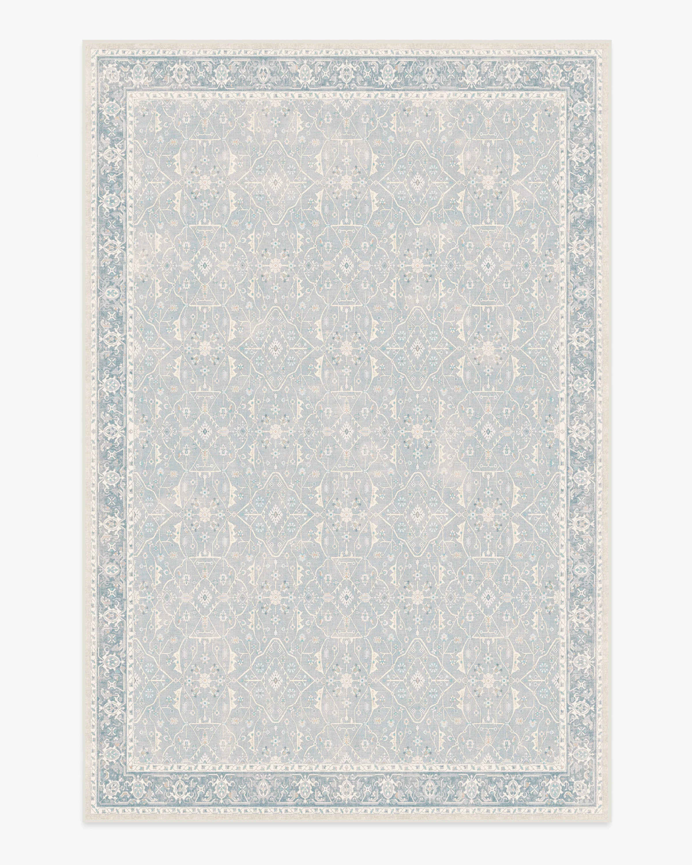 Celestine Soft Blue Flatwoven Rug | Ruggable US | Ruggable