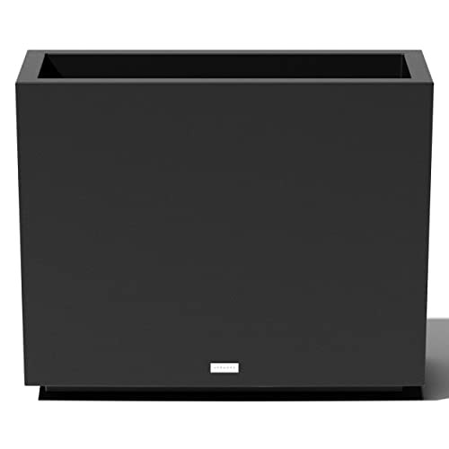 Veradek Block Series Span Plastic Planter - Tall Rectangular Planter for Indoor or Outdoor Patio/Porch | Durable All-Weather with Removable Insert Bucket | Modern Design for Plants, Flowers, Garden | Amazon (US)