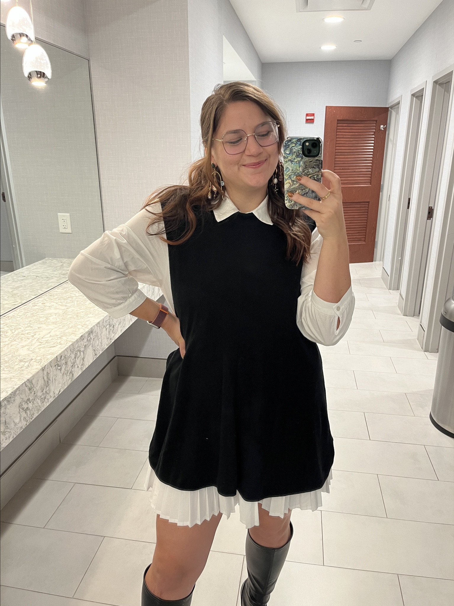 BOOTS SALE: Franco Sarto wide calf boots on sale on Amazon for ~ $100 | These boots were made for strutting 🖤 Winter office wear, business casual sweater dress outfit, black work outfit

#LTKSaleAlert #LTKMidsize #LTKootd