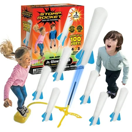 Stomp Rocket® Jr. Glow and Rocket Refill Pack 7 Rockets | Walmart (US)