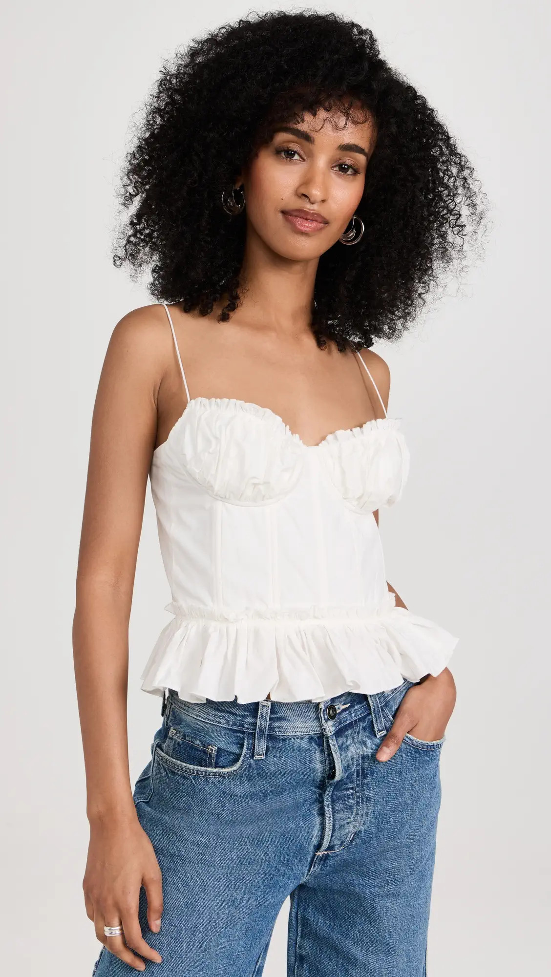 En Saison Raina Bustier Top | Shopbop | Shopbop