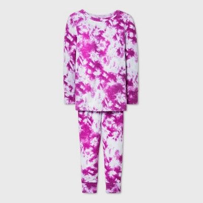 Toddler Girls' 2pc Snuggly Soft Pajama Set - Cat & Jack™ Light Blue | Target