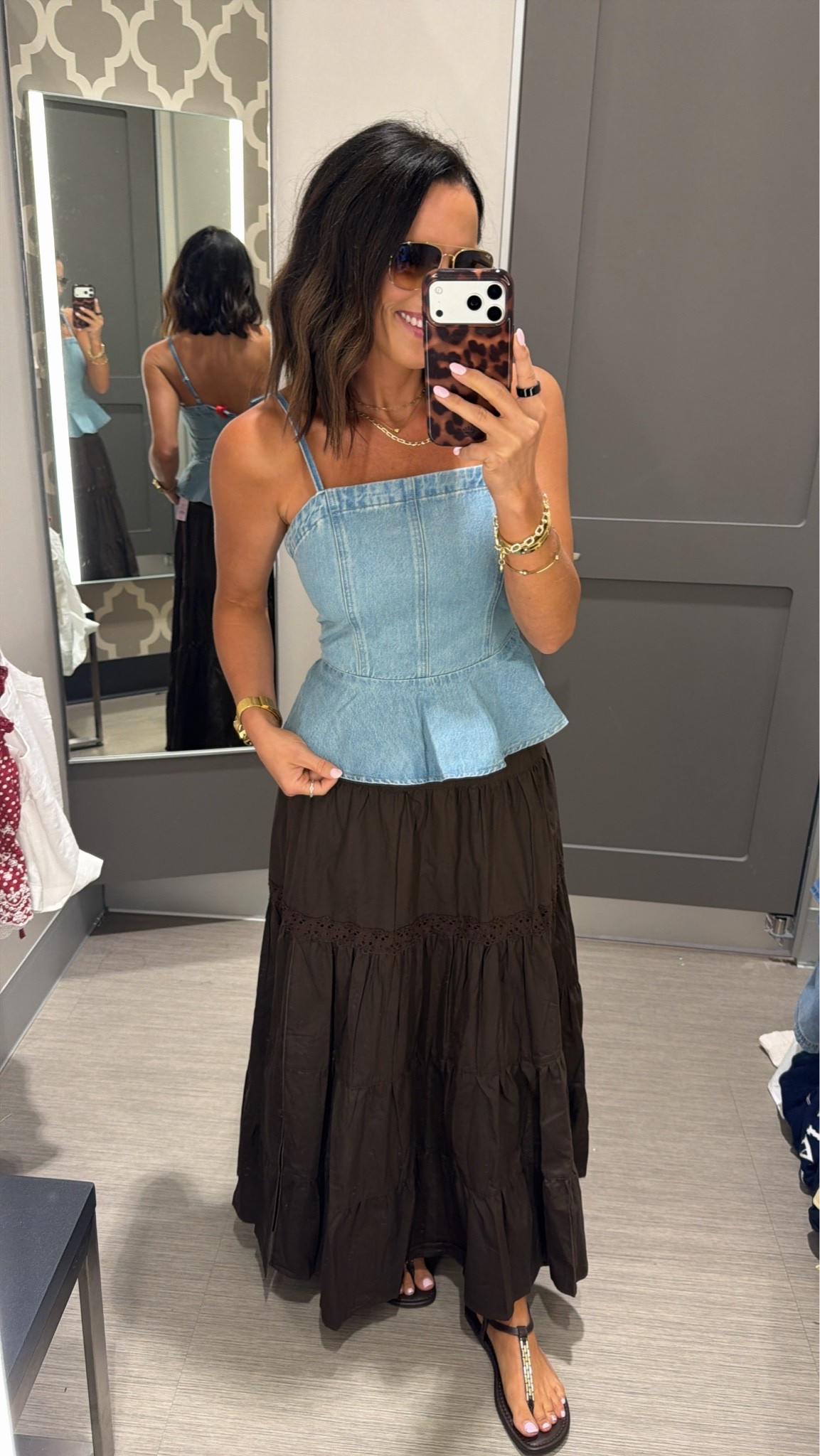 Target outfit 🤎 this would be so cute for a country concert. Love the denim top with this flowy skirt.

country concert outfit, denim top, maxi skirt outfit, western inspired outfit, summer concert outfit, casual chic, target finds, affordable fashion, cute summer outfit, concert style

#targetstyle #targetfinds #countryconcertoutfit #concertoutfit #denimtop #summerstyle #womensfashion #ltkstyle #outfitinspo