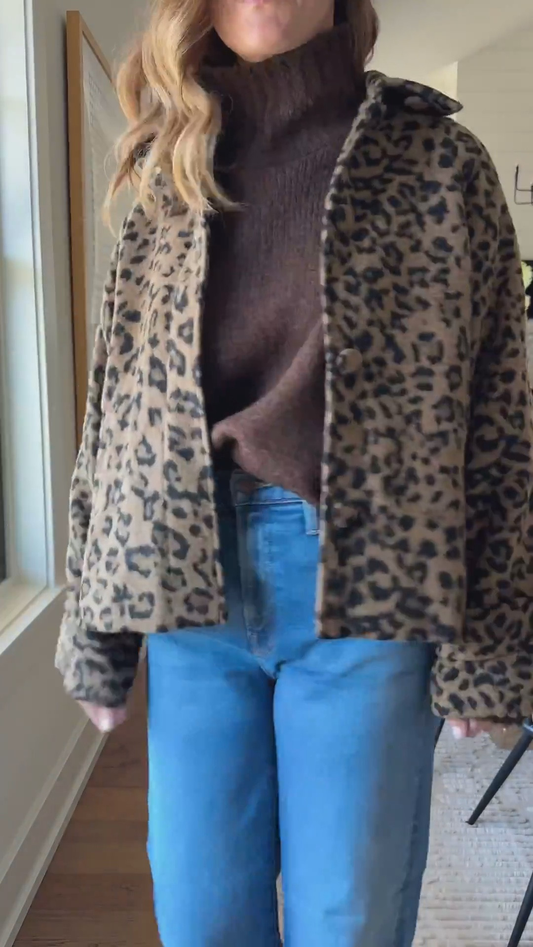 Jacket size XS
Brown sweater size XS
White top size small
Black pants size small
Jeans size 25
Tuckernuck fall outfit
Leopard jacket 

#LTKSeasonal #LTKOver40 #LTKStyleTip