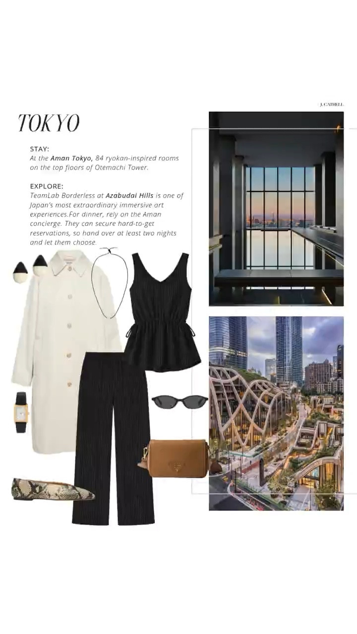 The ultimate girls’ trip—Japan edition 🇯🇵✨

Tokyo, Hakone, Kyoto, Osaka… a perfectly paced itinerary that blends city energy, quiet luxury, culture, and unforgettable food. Think cherry blossoms, private onsens, beautiful hotels, and moments you’ll be talking about for years.

Sharing the looks I’d pack for it all—polished, comfortable, and photo-ready for every stop. Save this for travel inspo and tap to shop. 🤍#JapanTravel #GirlsTrip #LuxuryTravel #TravelStyle #OutfitInspo #LTKFinds
 

 

#LTKTravel #LTKootd #LTKOver40 #LTKTravel