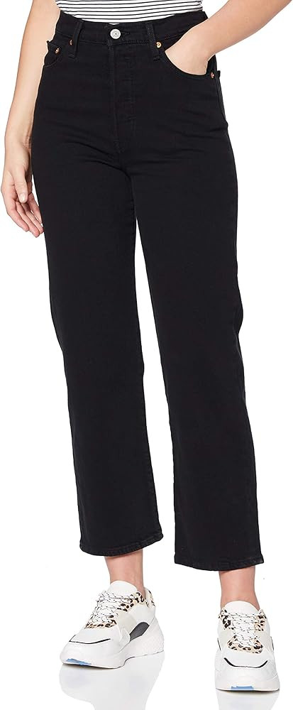 Levi's Women's Ribcage Straight Ankle Jeans | Amazon (UK)