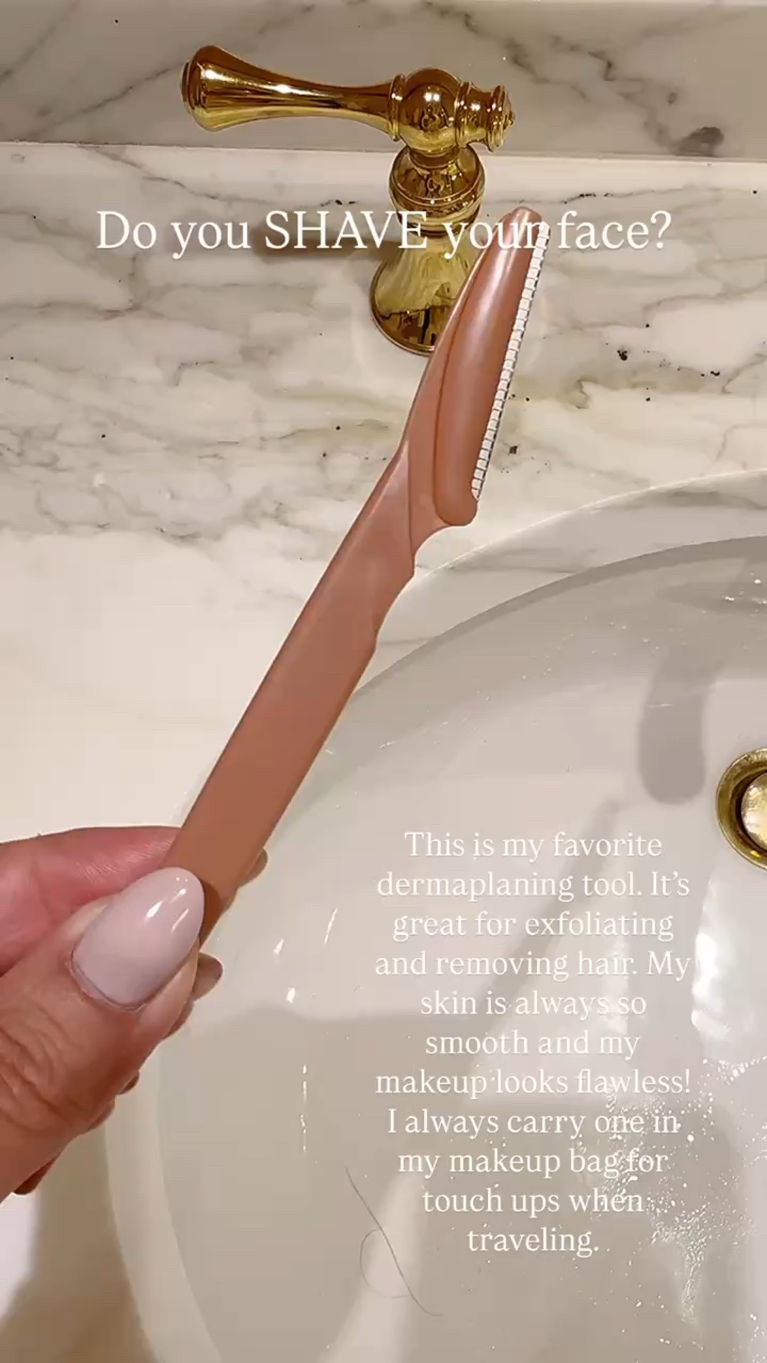 A must-have in my routine and travel bag! This dermaplaning tool gently exfoliates and removes peach fuzz for that glass-skin finish and seamless makeup application.

#LTKTravel #LTKBeauty #LTKOver40
